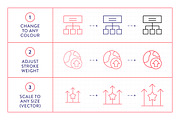 Economy Line Icons, an Outline Icon by Made by Made (Thumbnail 3 of 7)