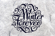 Late Frost font, a Script Font by Gleb Guralnyk (Thumbnail 2 of 5)