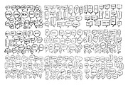 Speech Hand Drawn Doodle pack, an Illustration by TKDoodle (Thumbnail 2 of 4)