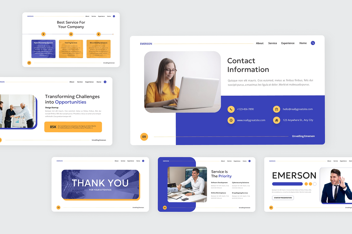 Emerson - Startup Google Slide, a Presentation Template by SquidPixey (Photo 6 of 6)