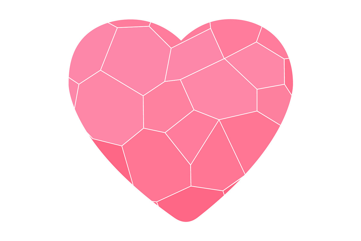 Heart sublimation T- shirt design, a Print Template by IrinaShishkova (Photo 2 of 2)