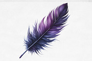 Black & Purple Gothic Autumn Clipart, an Illustration by Designking (Thumbnail 4 of 4)