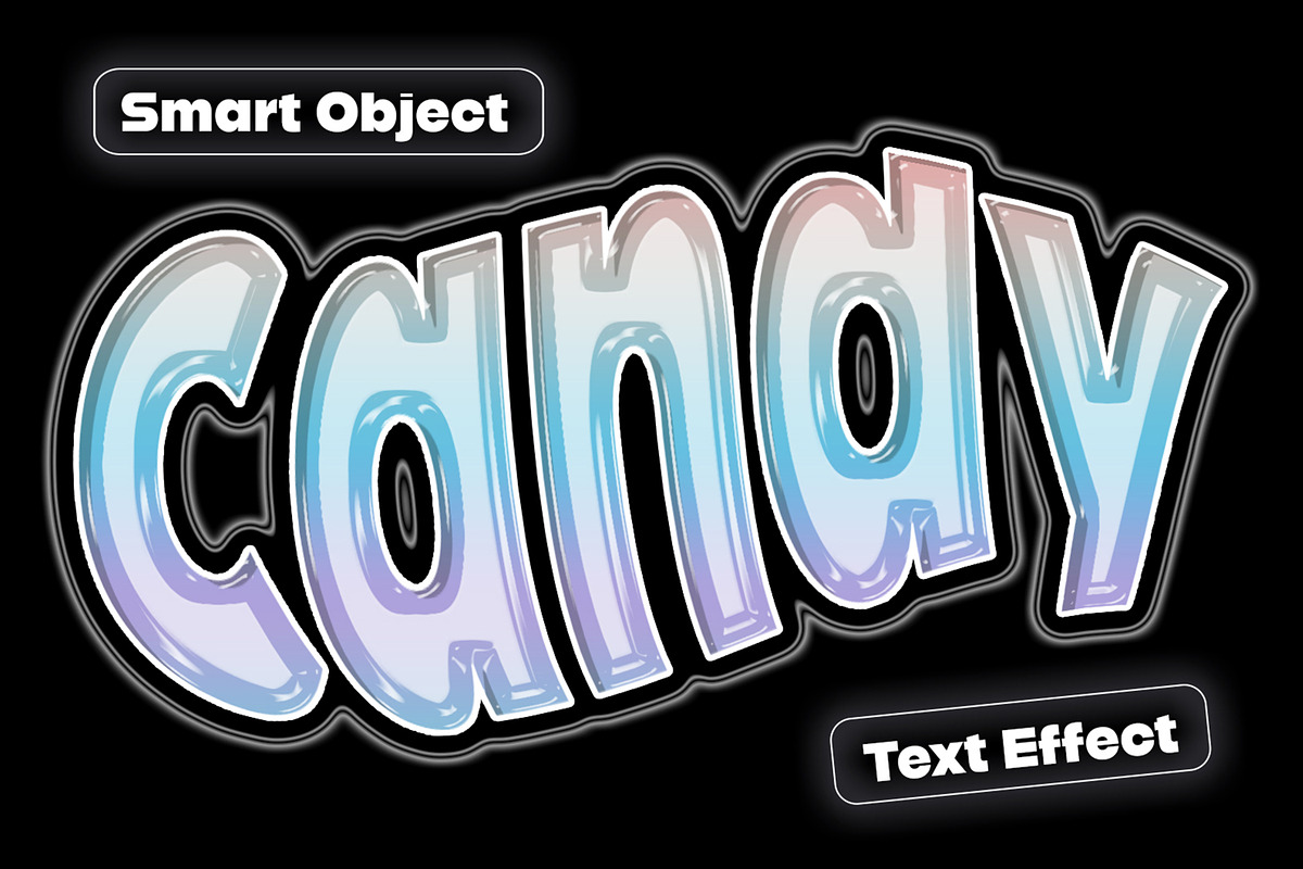 Candy Themed Text Effect, a Layer Style Add-On by ContestDesign (Photo 3 of 3)