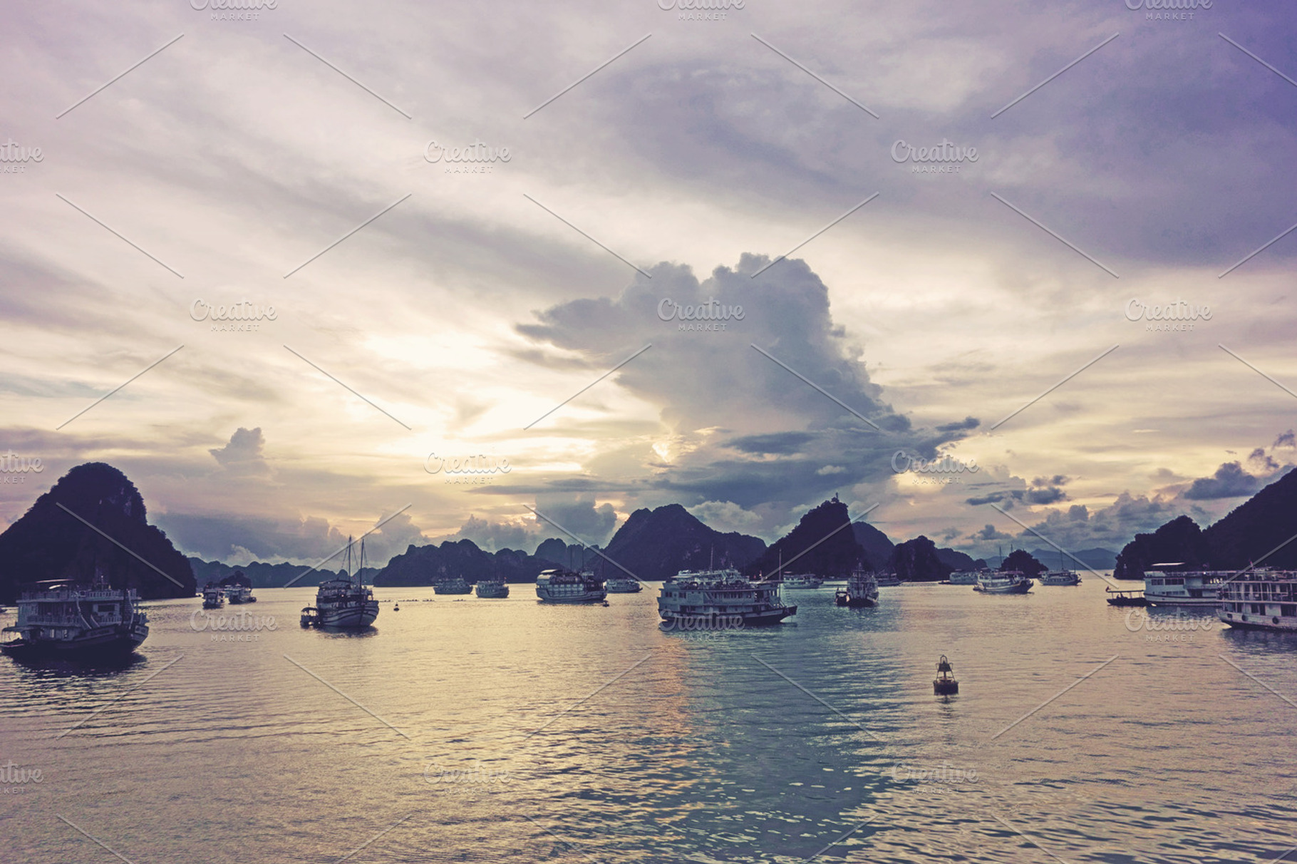 Ha Long Bay Sunset