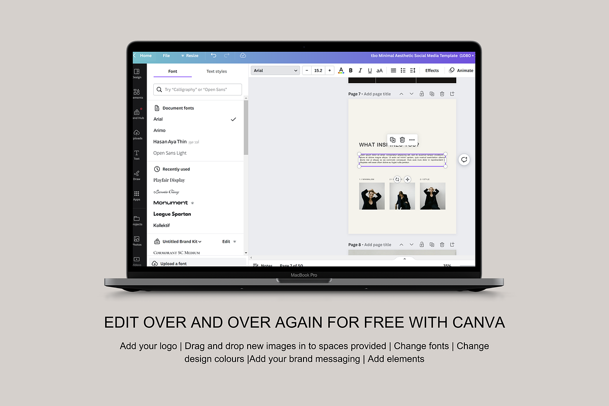 Minimal Instagram Stories - Canva, a Social Media Template by thebusinessoutfit (Photo 4 of 16)