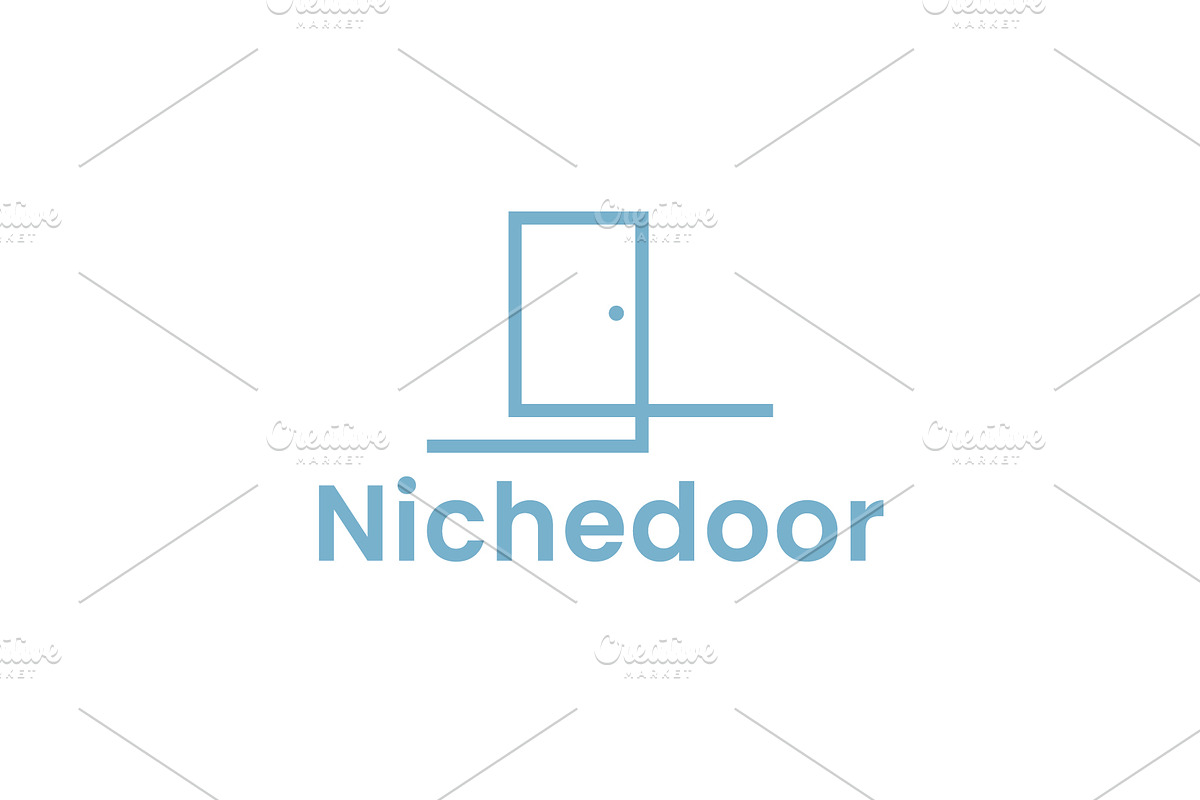 door logo vector icon illustration, a Branding & Logo Template by Dyn Studio
