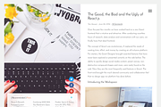 Sawyer - Personal Resume & Portfolio, a Bootstrap Template by FWPolice (Thumbnail 6 of 6)