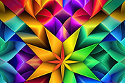 Geometric Rainbow Patterns, a Pattern Graphic by Printable Treasure (Thumbnail 5 of 5)