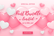 Valentine Wonder, a Script Font by Aldedesign (Thumbnail 5 of 12)