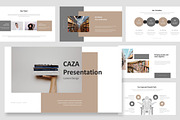 Caza : Library Design Google Slides, a Presentation Template by Punkl Camp (Thumbnail 1 of 16)