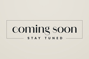 Clean And Minimal Coming Soon Sign, a Background Graphic by Black White Mouse Design
