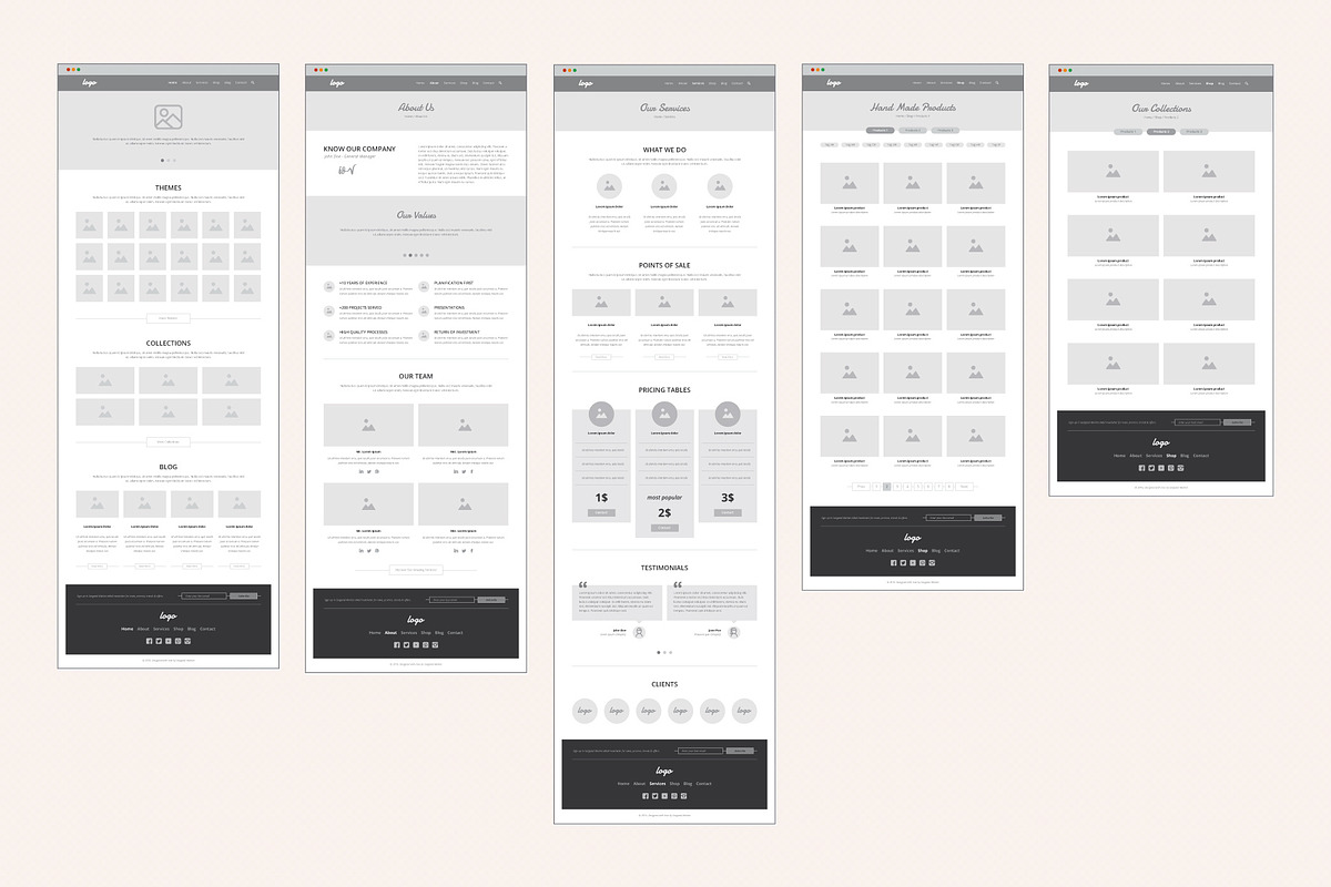 Wireframe and Sitemap Creator, a Wireframe Template by Sargatal (Photo 7 of 12)
