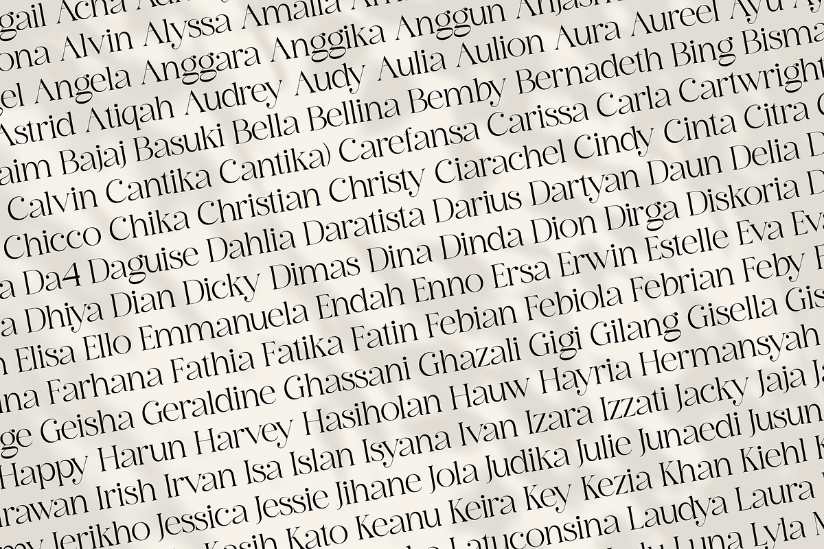 Sarasvati - Serif Display Font, a Serif Font by Artchitype Studio (Photo 11 of 14)