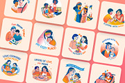 Animated Mothers Day Stickers, an Emoji Icon by Vectors Market (Thumbnail 3 of 5)