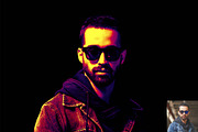 Neon Photo Effect Photoshop Action, an Action Add-On by MRI STUDIO (Thumbnail 2 of 11)