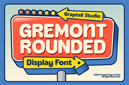 Gremont - Rounded Font