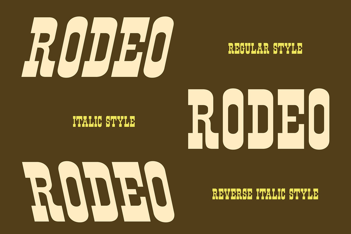CS Ralphie – Western Display Font, a Slab Serif Font by Craft Supply Co. (Photo 2 of 8)