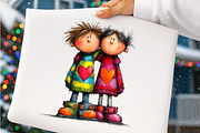 Quirky First Love Clipart, an Illustration by SinaCreation (Thumbnail 9 of 10)