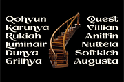OLIEVA - bonus poster, a Font by Bagerich Type Foundry (Thumbnail 11 of 15)