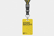 ID Card Mockup, an Advertising Mockup by Unerispace (Thumbnail 4 of 5)