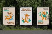 50 Fox Vectors Illustration, an Animal Illustration by Brickclay (Thumbnail 3 of 10)