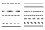 Procreate Brushes-Dividers & Borders, a Brush Add-On by aivos (Thumbnail 2 of 5)