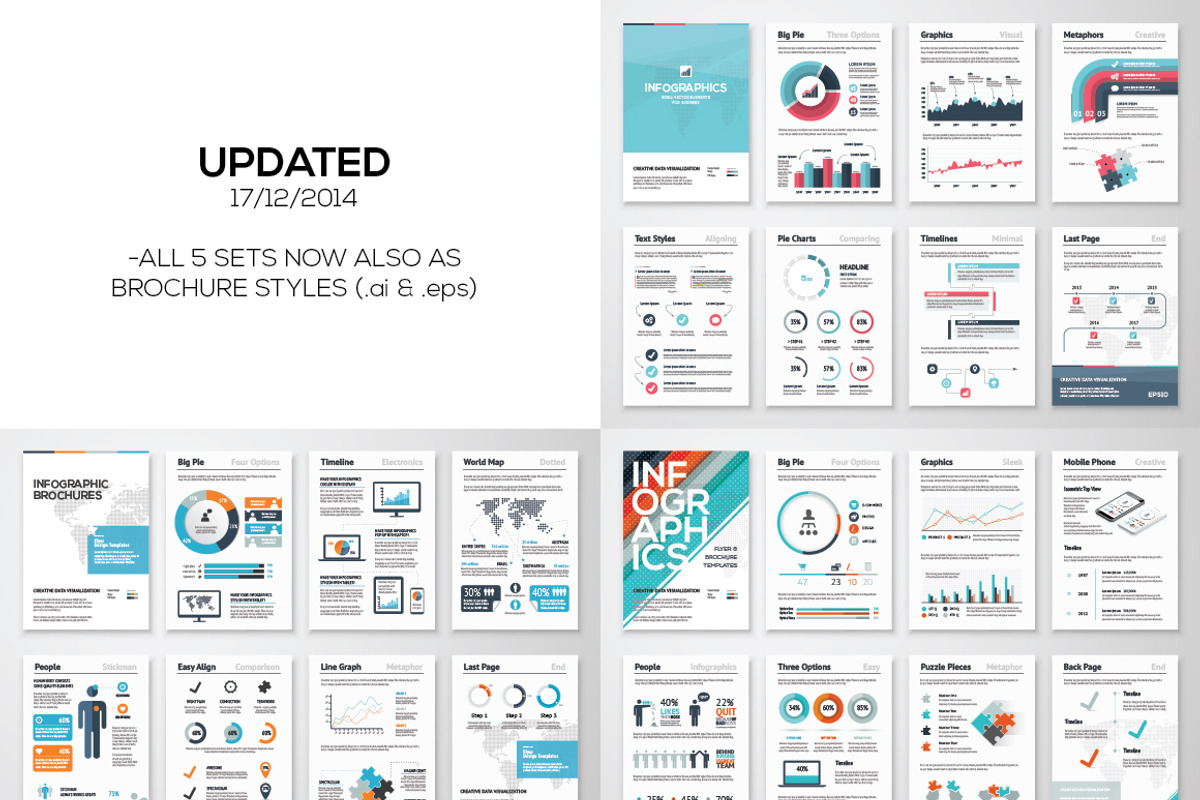 [-45%!] Infographic Elements Bundle, a Work Illustration by Infographic Template Shop (Photo 5 of 5)