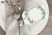 WATERCOLOR WINTER WREATH PNG, an Illustration by KruthDesign (Thumbnail 7 of 10)
