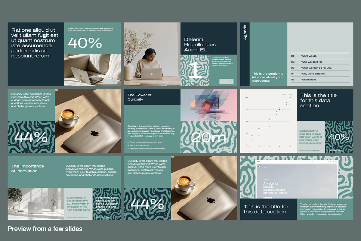 Doodle - pitch deck- presentation, a Presentation Template by Oday Noon (Photo 12 of 16)