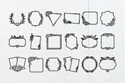 50 Floral Frames - SVG Cut Files, a Decorative Illustration by Arshad Ali (Thumbnail 7 of 9)