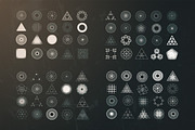 80 Geometric Vectors Bundle, an Object Graphic by Layerform Design Co. (Thumbnail 5 of 5)