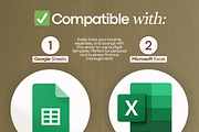 Biweekly Budget & Expense Tracker, a Templates & Theme by vitalinagerman (Thumbnail 8 of 10)