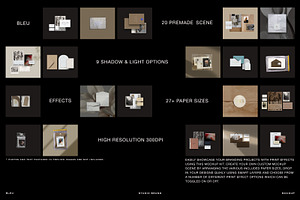 Emboss Deboss Branding Mockup II