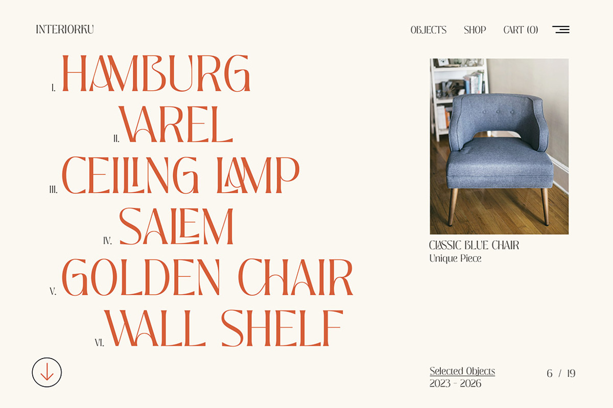 Rekyanda Luxury Serif, a Serif Font by Cruzine (Photo 3 of 7)