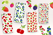 Vector berry patterns, a Decorative Illustration by martynmarin (Thumbnail 5 of 7)