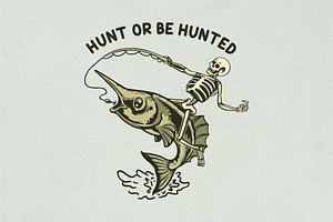 HUNT OR BE HUNTER, an Animal Illustration by Ngaula Std.
