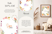 Animated Watercolor Floral Clipart, an Object Graphic by ARTOZEN DIGITAL (Thumbnail 5 of 14)