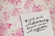 Girly Feminine Script Font, a Script Font by pixelcolours (Thumbnail 4 of 6)