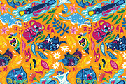 Australian Animals, a Pattern Graphic by PenguinHouse (Thumbnail 3 of 7)