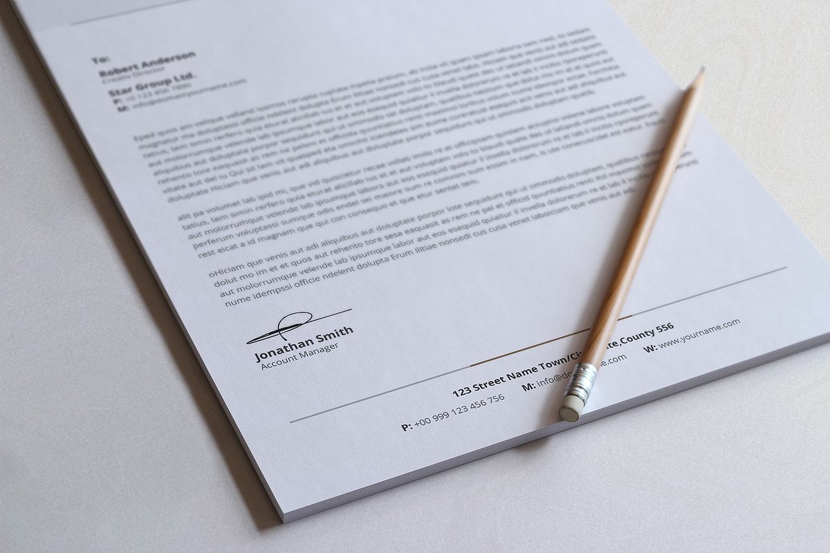 Canva Letterhead and Invoice Bundle, a Stationery Template by DesignDevisers (Photo 13 of 17)