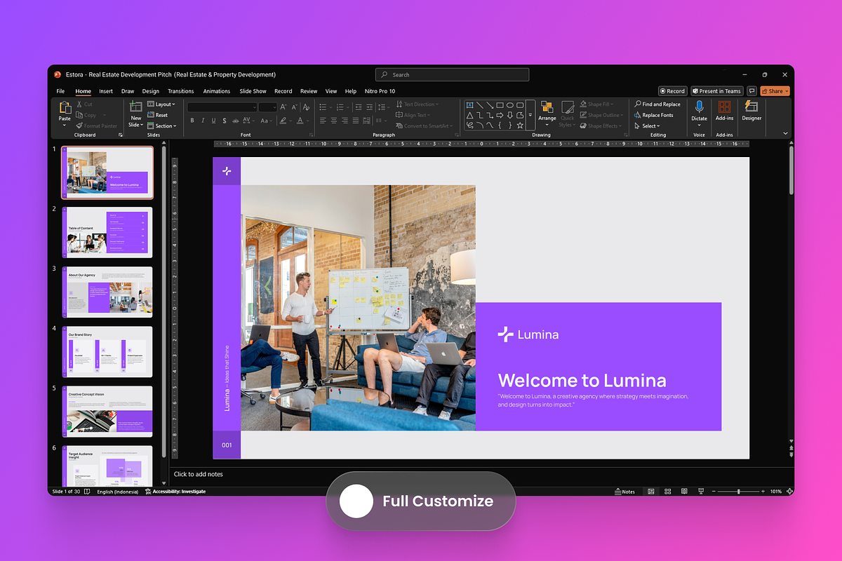 Lumina-Creative Agency Presentation preview 2