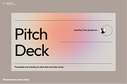 Pitch Deck - Gradient, a Presentation Template by Oday Noon (Thumbnail 9 of 10)