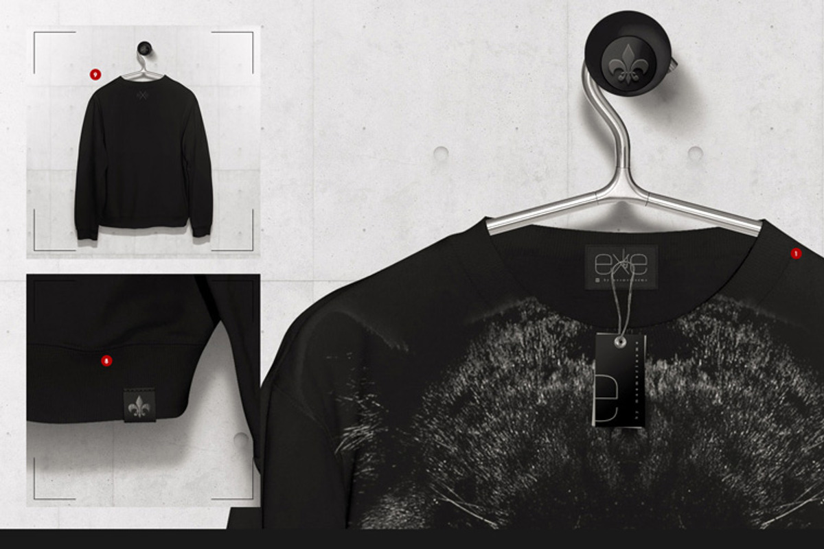 Hoodie / Blouse On 5 Stages Mock-up, a Hoody Mockup by Mocca Mockups Store (Photo 60 of 69)