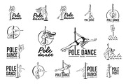 Girl on the pole. Strip plastic logo, a Person Illustration by Artha Design Studio (Thumbnail 1 of 2)