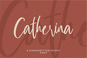 Catherina Script, a Script Font by 24Design Studios (Thumbnail 1 of 11)
