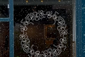 Christmas Bow – Chalk Template