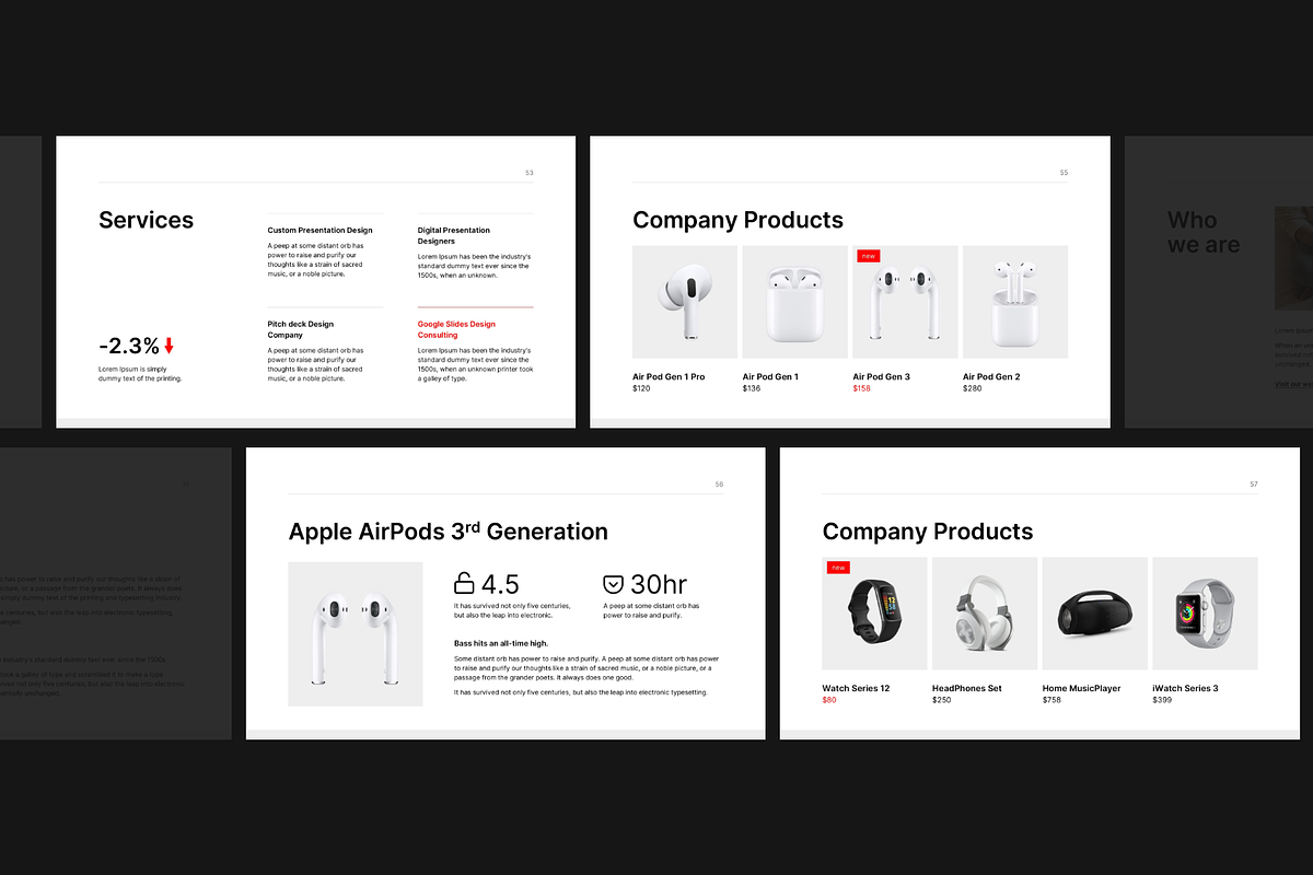 MNML - BUSINESS PLAN Template, a Presentation Template by MNML Agency (Photo 22 of 73)