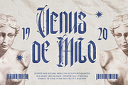 Xerathos Gothic Blackletter Medieval, a Blackletter Font by Letterara (Thumbnail 2 of 15)