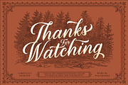 Houseback Script, a Script Font by Wacaksara Co. (Thumbnail 7 of 7)