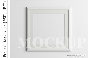 Frame Mockup PSD JPG, a Print Template by VNmockup